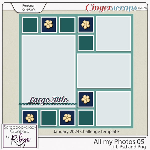 All my photos Template 05 by Scrapbookcrazy Creations