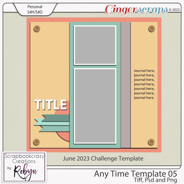 Any Time Template 05 by Scrapbookcrazy Creations