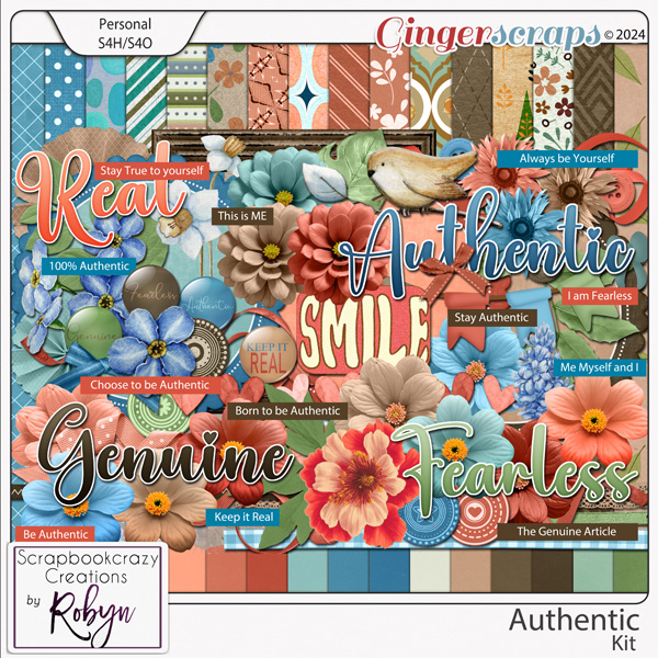 Authentic Kit by Scrapbookcrazy Creations