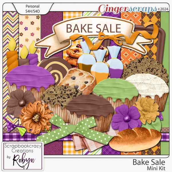 Bake Sale Mini Kit by Scrapbookcrazy Creations
