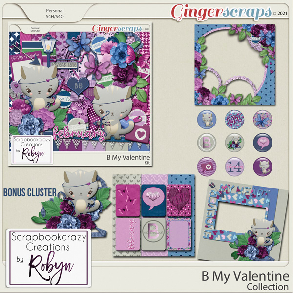 B My Valentine Collection by Scrapbookcrazy Creations