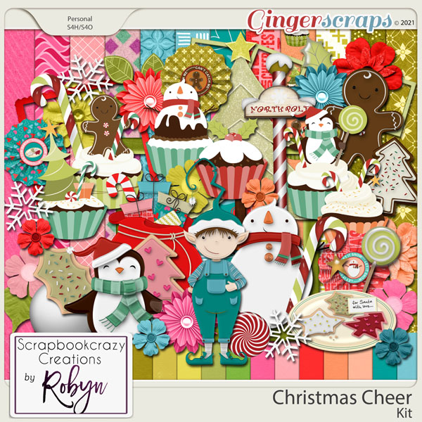 Christmas Cheer Kit by Scrapbookcrazy Creations