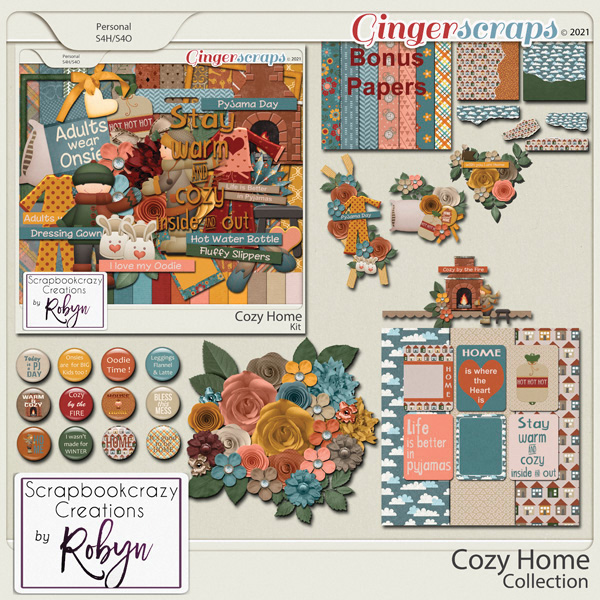 Cozy Home Colection by Scrapbookcrazy Creations