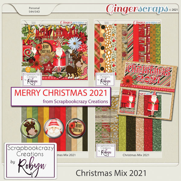 Christmas Mix 21 by Scrapbookcrazy Creations