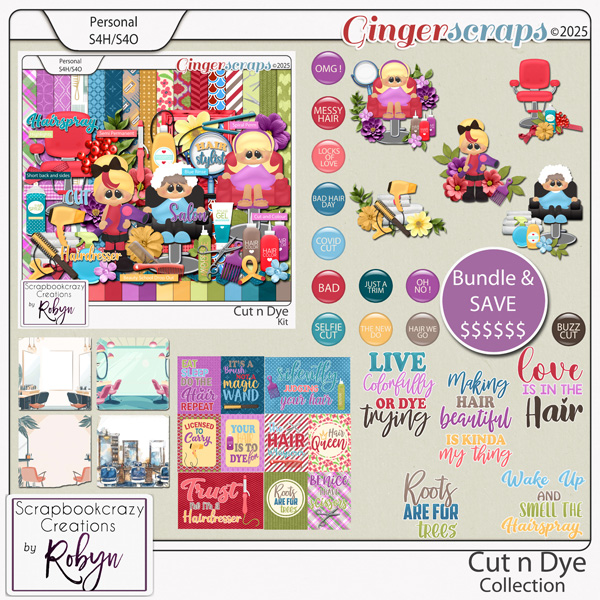 Cut n Dye Collection by Scrapbookcrazy Creations