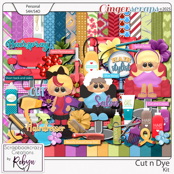 Cut n Dye Kit by Scrapbookcrazy Creations