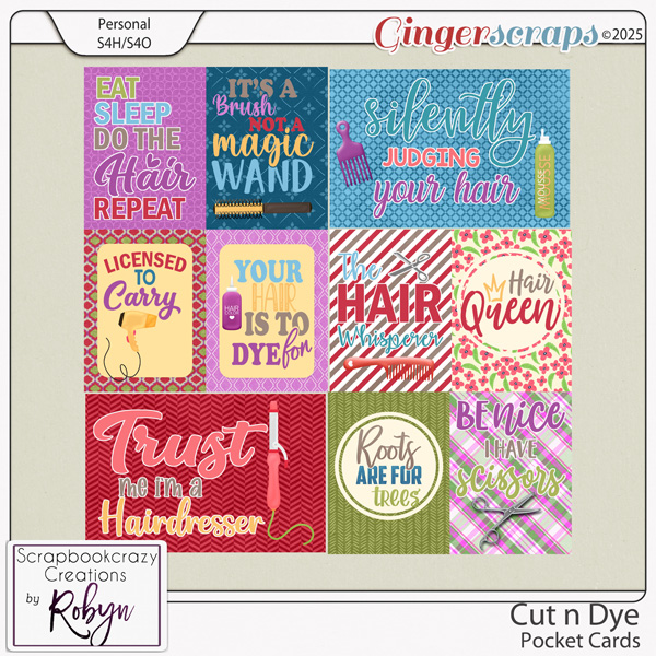 Cut n Dye Pocket Cards by Scrapbookcrazy Creations
