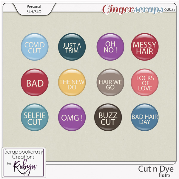 Cut n Dye Flairs by Scrapbookcrazy Creations