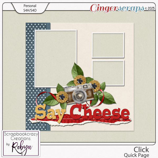 Click Quick Page by Scrapbookcrazy Creations
