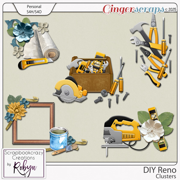 DIY Reno Clusters by Scrapbookcrazy Creations