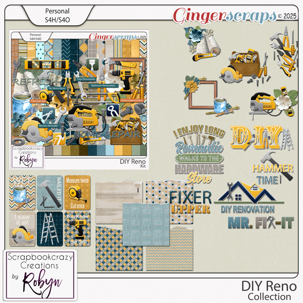 DIY Reno Collection by Scrapbookcrazy Creations