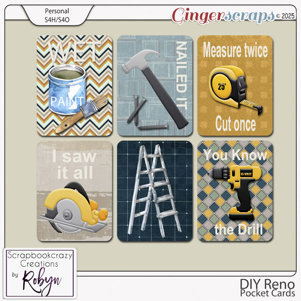 DIY Reno Pocket Cards by Scrapbookcrazy Creations