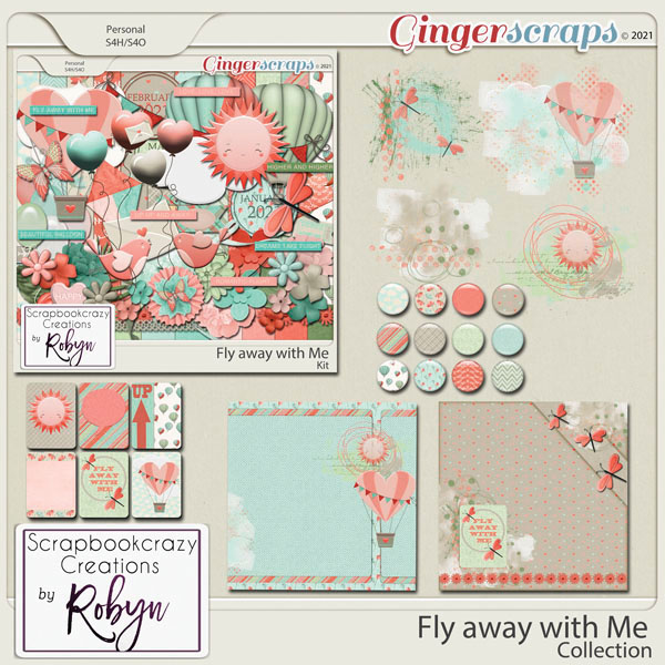 Fly away with Me Collection by Scrapbookcrazy Creations