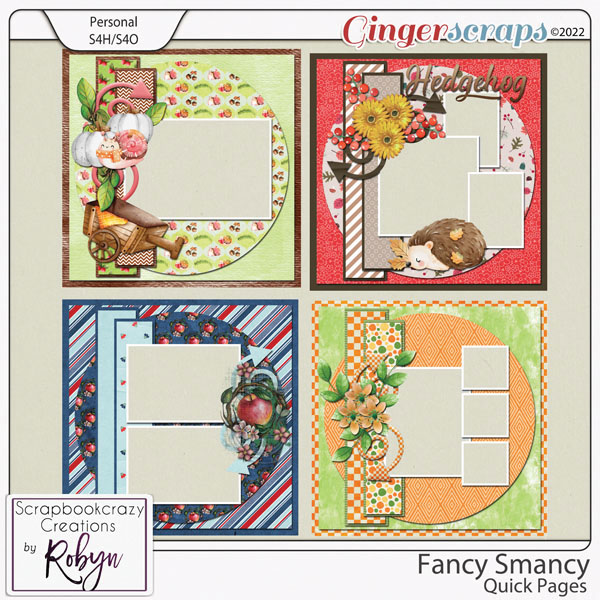 Fancy Smancy Quick Pages by Scrapbookcrazy Creations