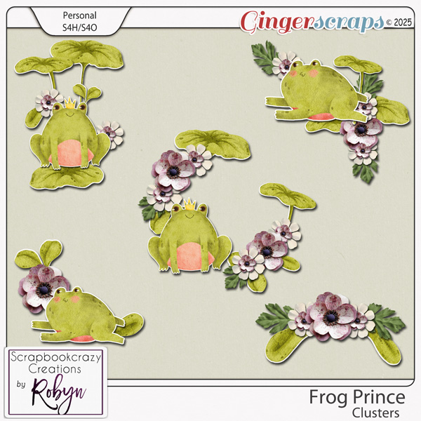 Frog Prince Clusters by Scrapbookcrazy Creations