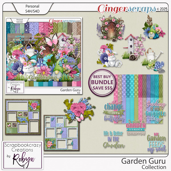 Garden Guru Collection by Scrapbookcrazy Creations