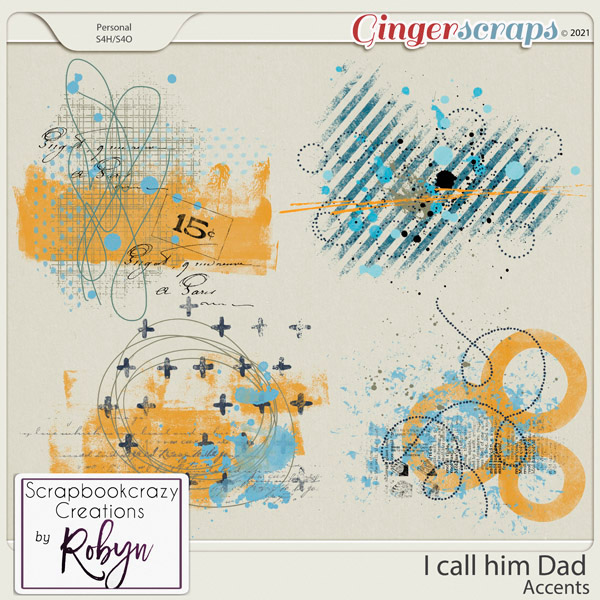 I call him Dad Accents by Scrapbookcrazy Creations