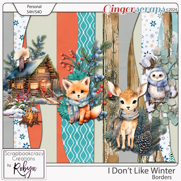 I Don't like Winter Borders by Scrapbookcrazy Creations