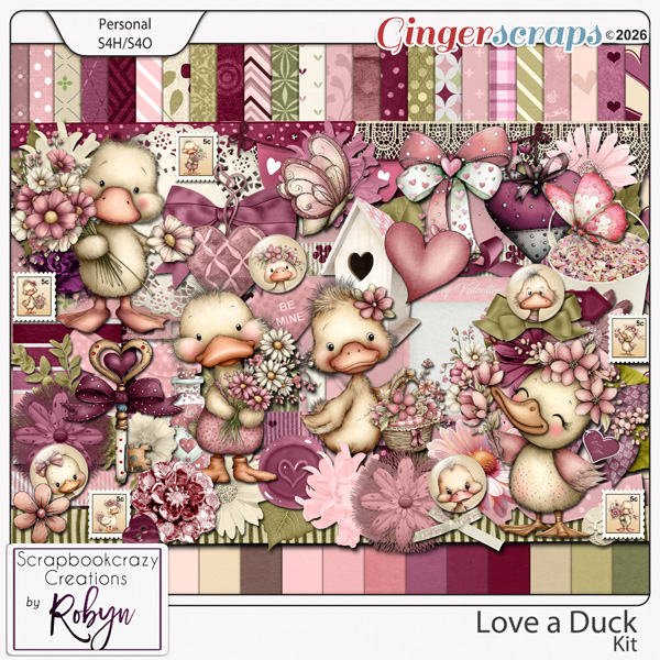 Love a Duck Kit by Scrapbookcrazy Creations