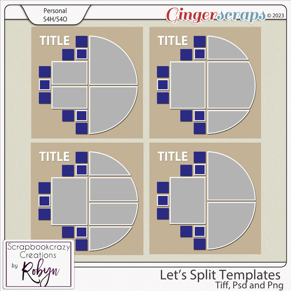 Let's Split Templates by Scrapbookcrazy Creations