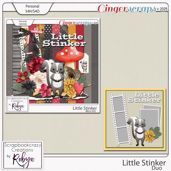 Little Stinker Duo by Scrapbookcrazy Creations
