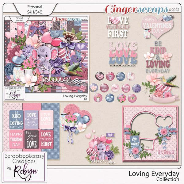 Loving Everyday Collection by Scrapbookcrazy Creations