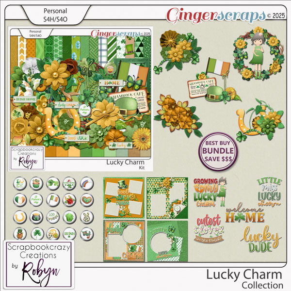 Lucky Charm Collection by Scrapbookcrazy Creations