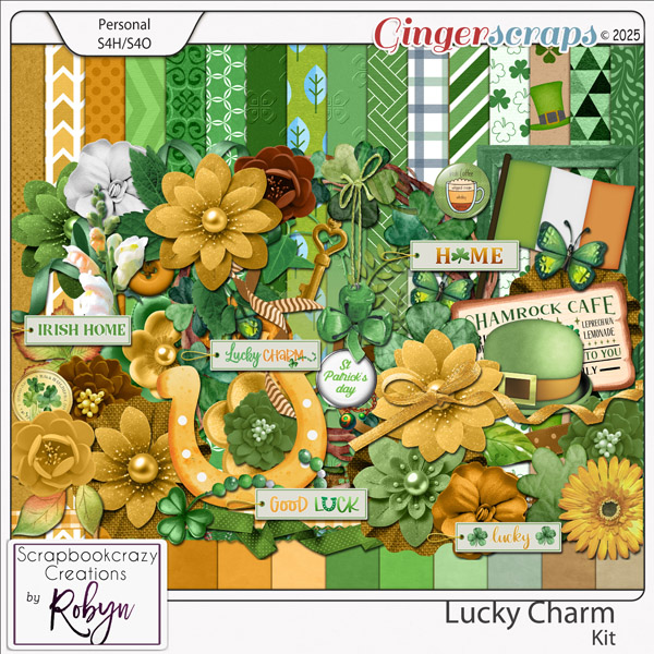 Lucky Charm Kit by Scrapbookcrazy Creations