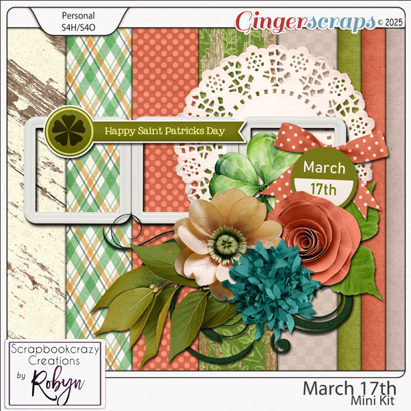 March 17th Mini Kit 02 by Scrapbookcrazy Creations