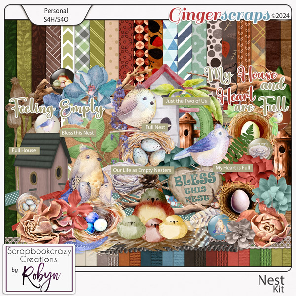 Nest Kit by Scrapbookcrazy Creations