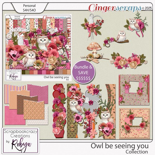 Owl be seeing you Collection by Scrapbookcrazy Creations