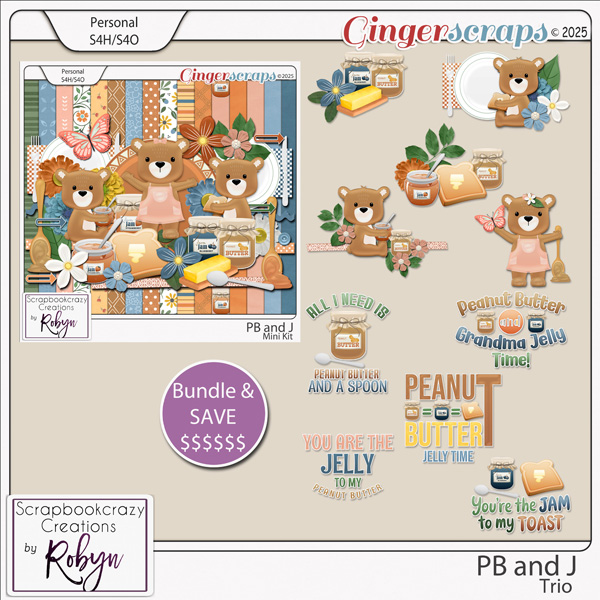 PB and J Trio by Scrapbookcrazy Creations