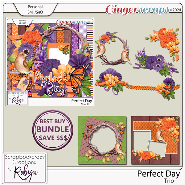 Perfect Day Trio by Scrapbookcrazy Creations