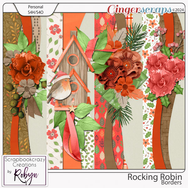 Rocking Robin Borders by Scrapbookcrazy Creations