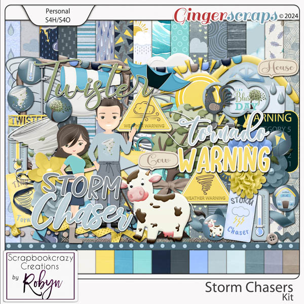 Storm Chasers Kit by Scrapbookcrazy Creations