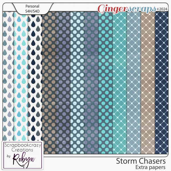 Storm Chasers Extra Papers by Scrapbookcrazy Creations