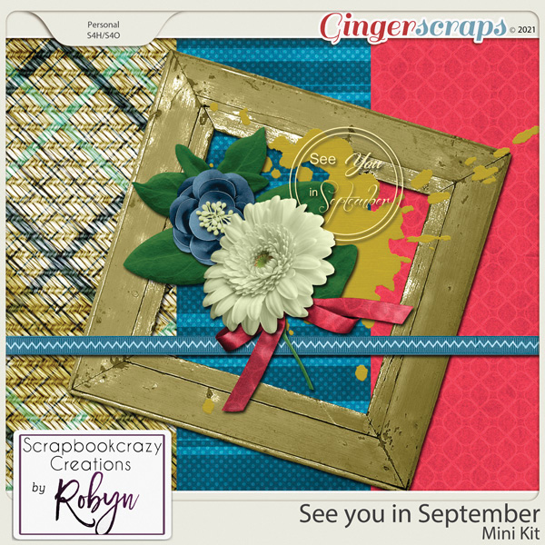 See you in September Mini Kit by Scrapbookcrazy Creations