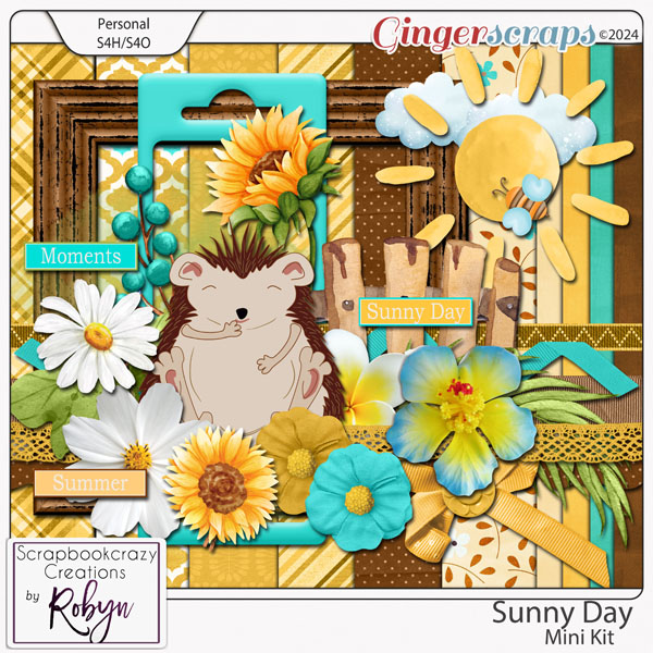 Sunny Day Mini Kit by Scrapbookcrazy Creations