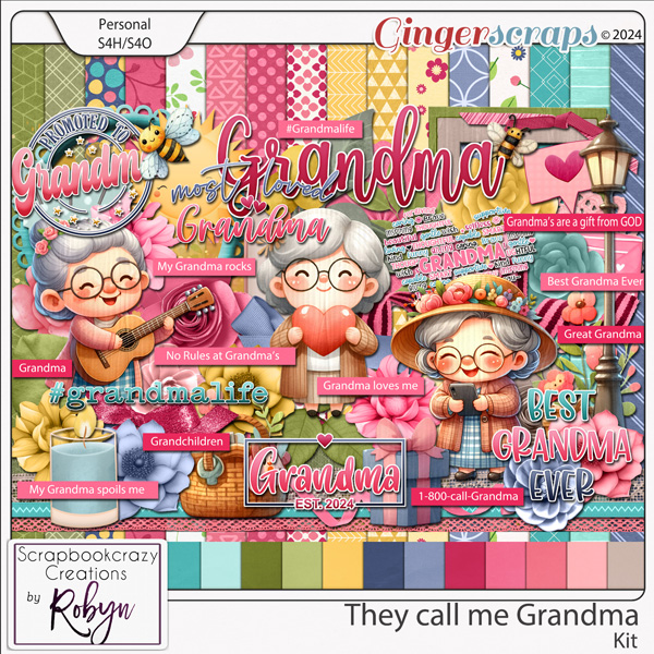 They call me Grandma Kit by Scrapbookcrazy Creations