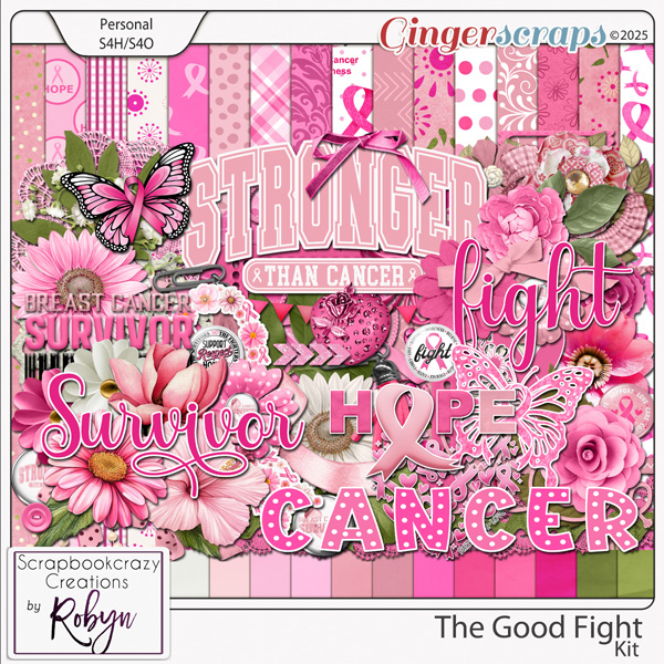 The Good Fight Kit by Scrapbookcrazy Creations