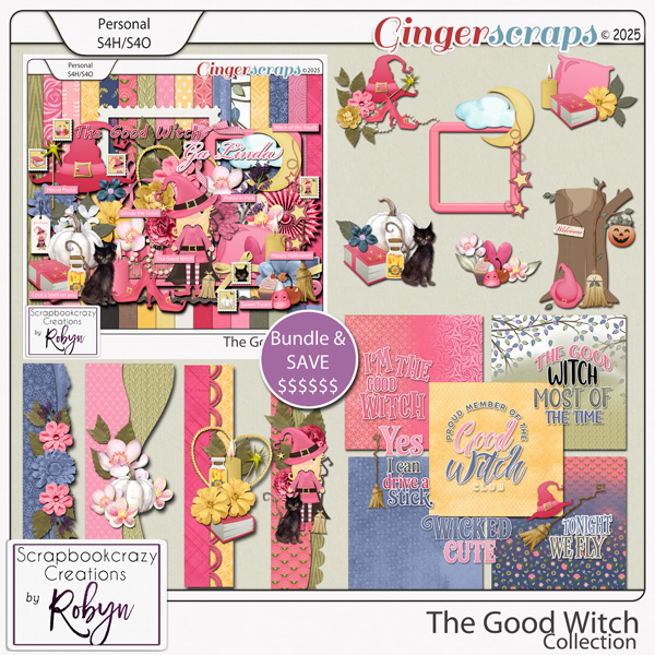 The Good Witch Collection by Scrapbookcrazy Creations