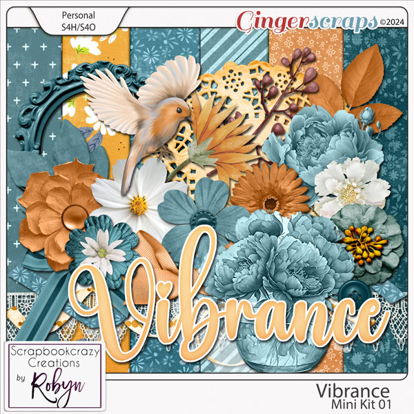 Vibrance Mini Kit 01 by Scrapbookcrazy Creations
