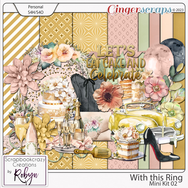With this Ring Mini Kit 02 by Scrapbookcrazy Creations