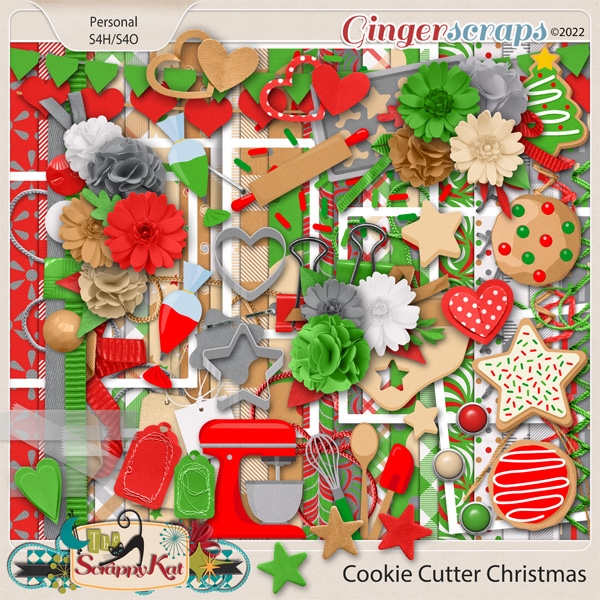 Cookie Cutter Christmas by The Scrappy Kat