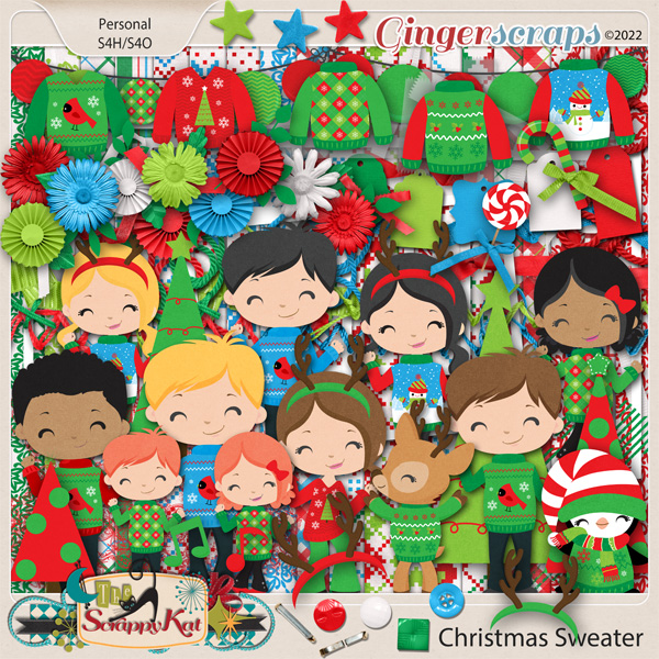Christmas Sweater by The Scrappy Kat