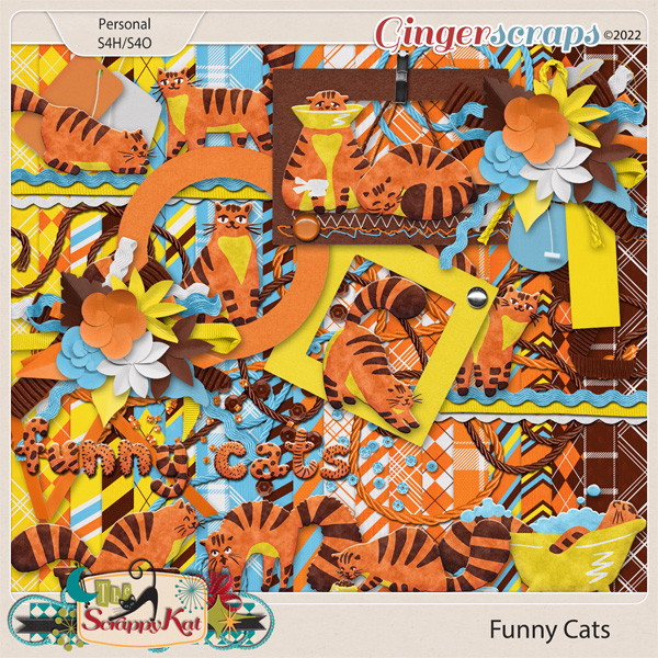 Funny Cats by The Scrappy Kat