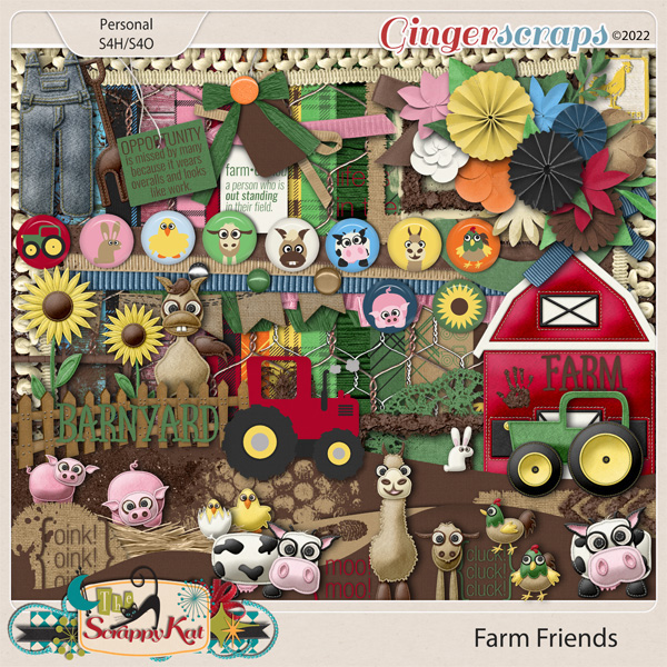 Farm Friends by The Scrappy Kat