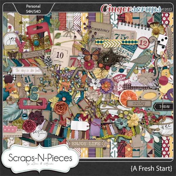A Fresh Start Kit by Scraps N Pieces