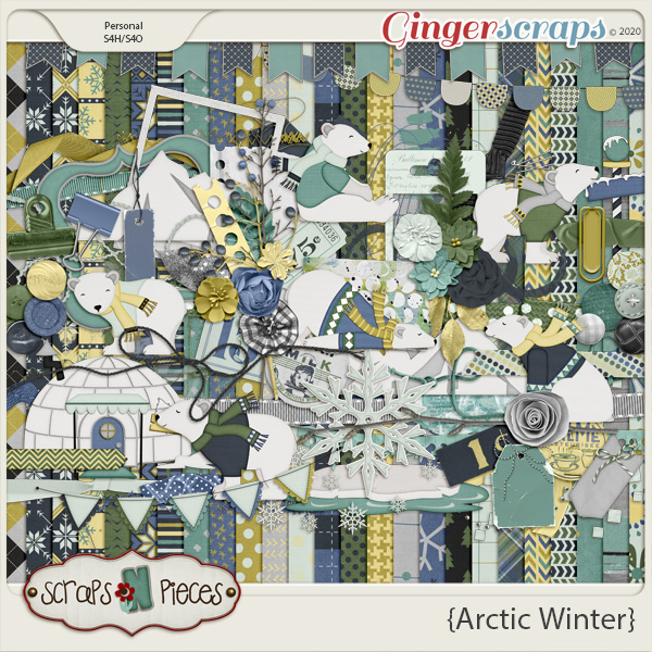 Arctic Winter Kit - Scraps N Pieces