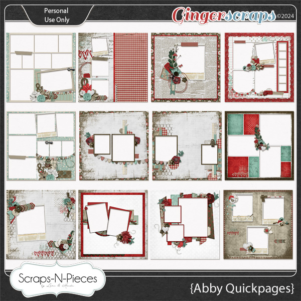 Abby Quickpages by Scraps N Pieces 